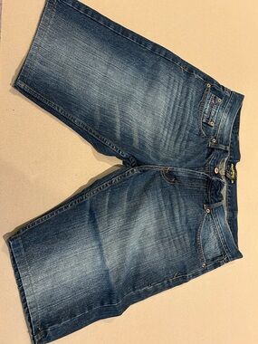 U.S. Polo Assn. Men's Faded Blue Denim Shorts